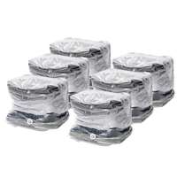 Lot de 6 sacs de compression avec ou sans aspirateur "Compact Express"