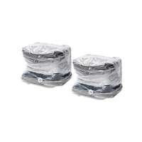 Lot de 2 sacs de compression avec ou sans aspirateur "Compact Express"