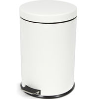 Poubelle blanche 20 litres grand modèle