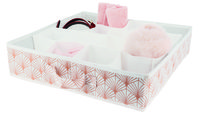 Organisateur de tiroir 16 compartiments souple rose "Blush"