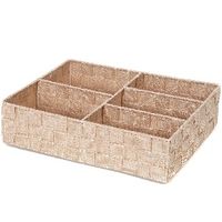 Organisateur de tiroir 5 compartiments rigide rose blush "Stan"