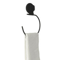 Anneau porte-serviettes à ventouse "Bestlock Black"