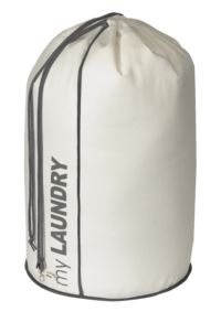 Sac à linge blanc "World of storage"