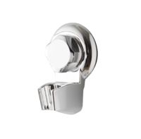 Support de douchette à ventouse argent "Bestlock"