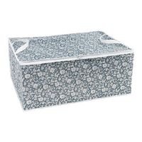 Housse de rangement pour couette bleu "Vicky"