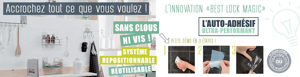 Rangements autoadhésifs