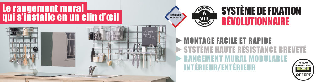 Rangement et suspension dressing