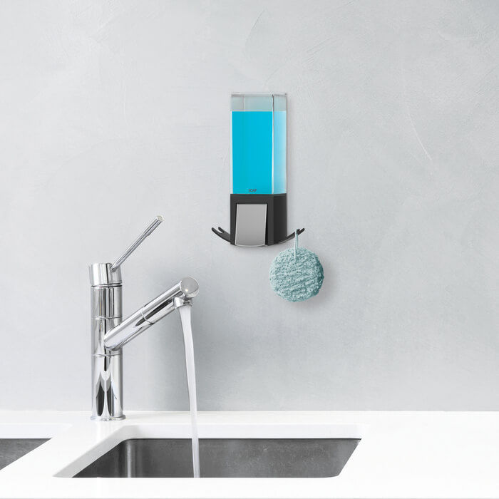 Distributeur de savon mural - noir 3 Compactor