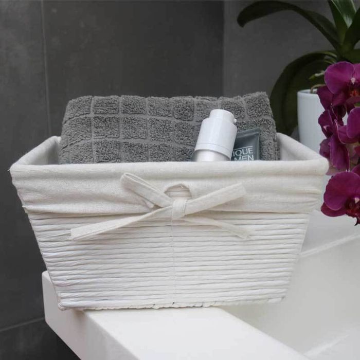 Panier papier blanc Kimo