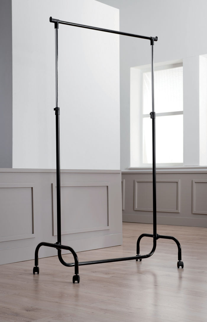 Lot de 1 portant "Range Eco" + 6 cintres antiglisse "Sticky"