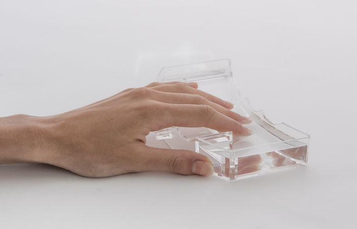 Boite de rangement pour vernis transparente "My pretty nail bar" 3 Compactor