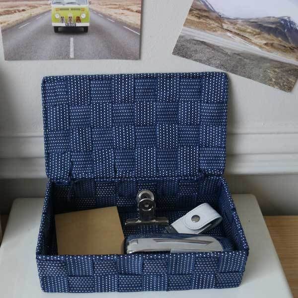 Boite bleue "Toronto" petit modèle