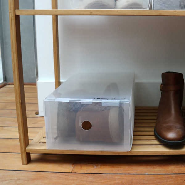 Boite de rangement transparente taille L