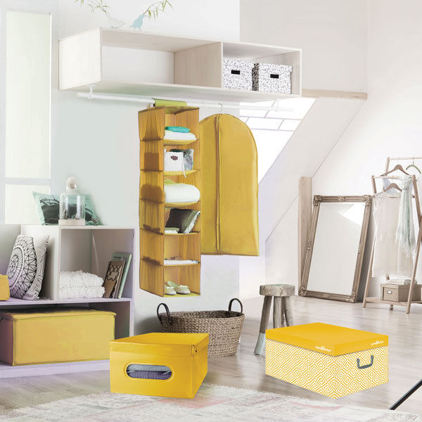 Boite "Nordic" PVC jaune
