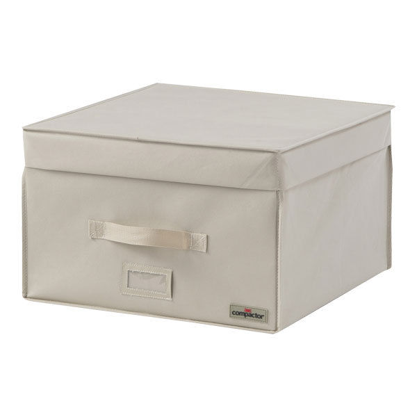 Lot de 5 coffres rigides sous-vide Compactor beiges "2.0" M 4 Compactor