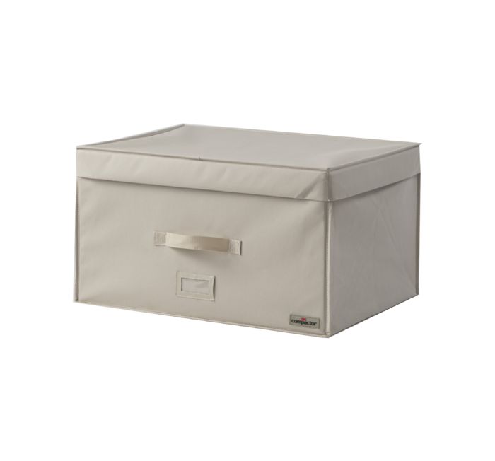 Coffre rigide sous-vide Compactor beige "2.0" XL 1 Compactor