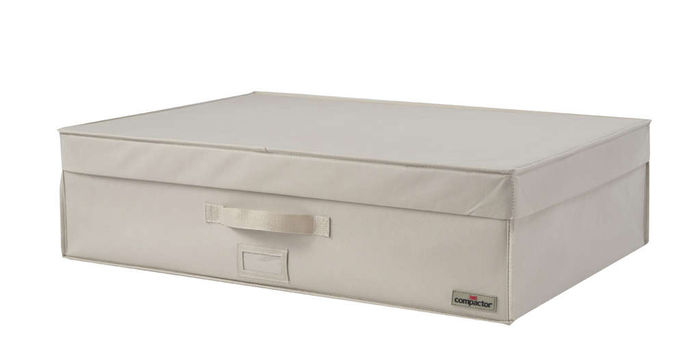 Lot de 5 coffres rigides sous-vide Compactor beiges "2.0" XXL 4 Compactor