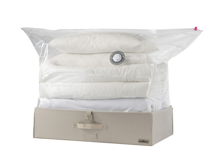 Coffre rigide sous-vide Compactor beige "2.0" XXL 1 Compactor