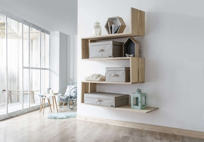 Lot de 10 coffres rigides sous-vide Compactor beiges "2.0" XXL 7 Compactor