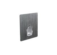 Crochet auto-adhésif chromé repositionnable "Bestlock Magic" 1 Compactor