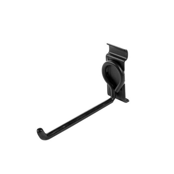 Crochet de rangement mural noir "Walltech" grand modèle