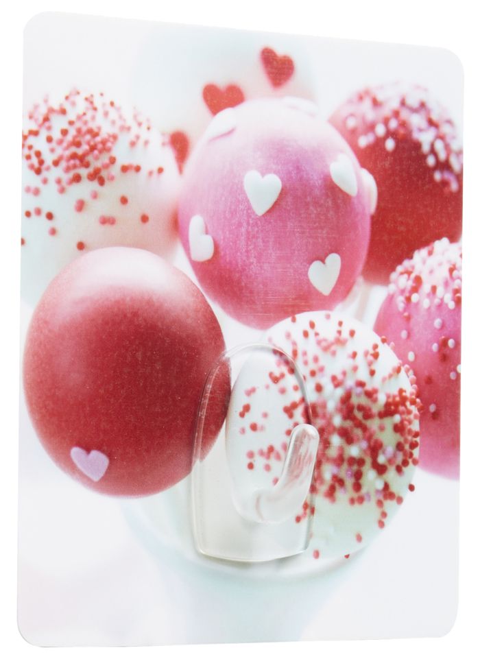 Crochet auto-adhésif repositionnable "Glaces" 1 Compactor