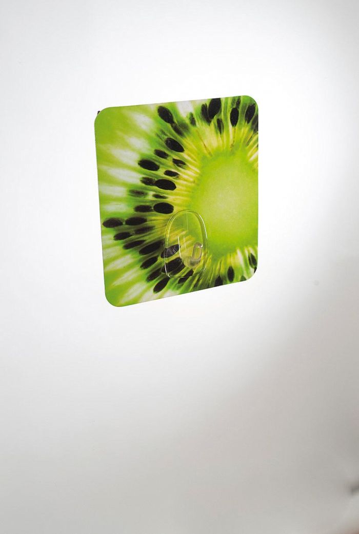 Lot de 3 crochets auto-adhésifs repositionnables "Kiwi" 2 Compactor