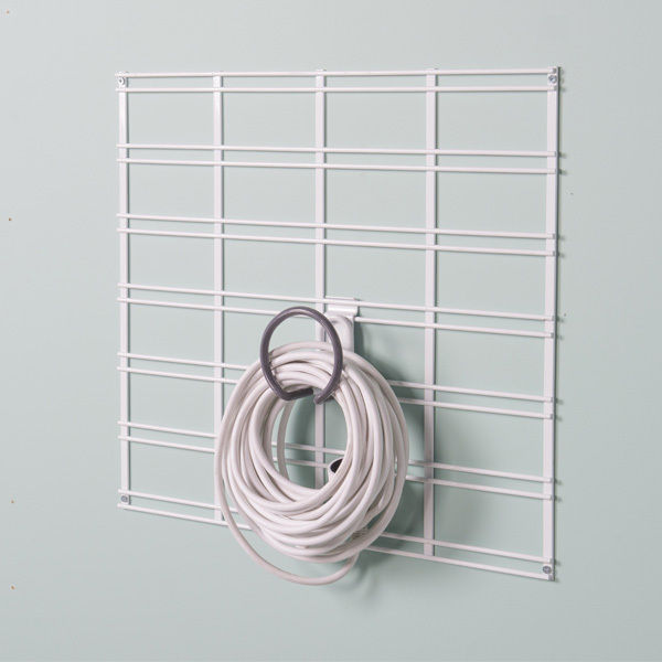 Crochet porte-câble ou tuyau Walltech Buanderie