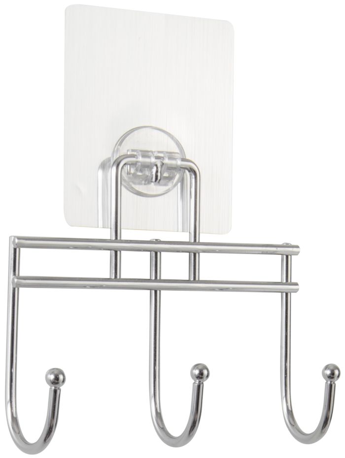 Crochet auto-adhésif triple repositionnable "Bestlock Magic" 1 Compactor