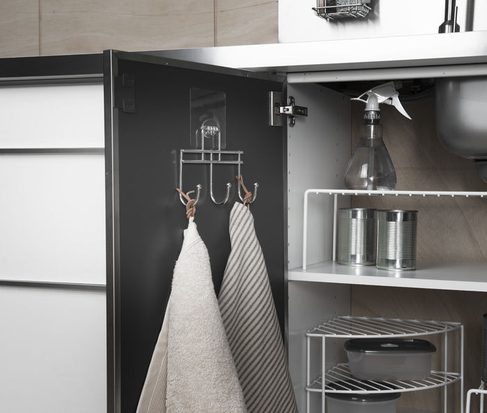 Crochet auto-adhésif triple repositionnable "Bestlock Magic" 5 Compactor