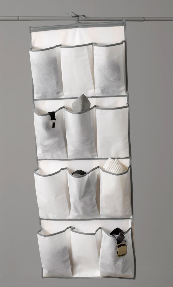 Armoire penderie gris anthracite avec rangement multipoches 5 Compactor