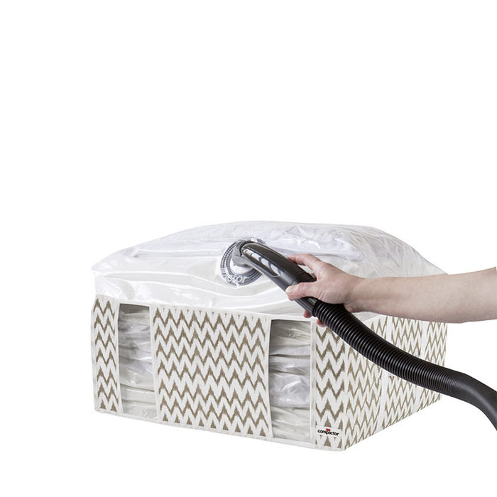 Lot Compactor "Ikat" sous-vide : coffre rigide XL + housse souple XXL 3 Compactor
