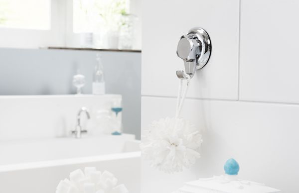 Grand crochet à ventouse argent "Bestlock" 2 Compactor