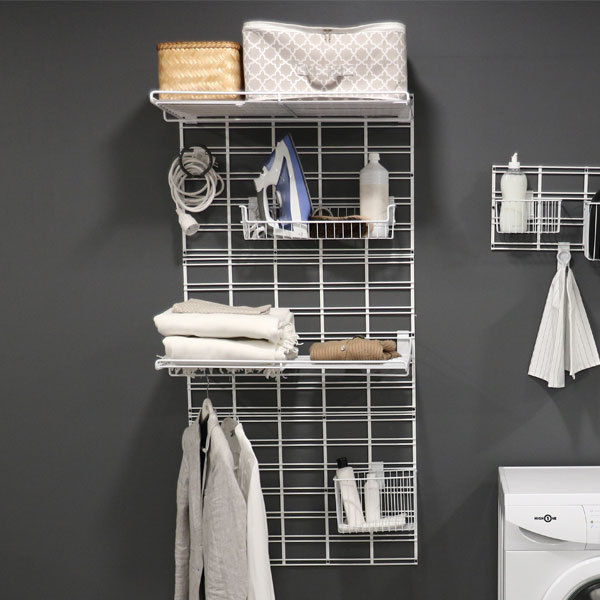 Grande grille-support Walltech Buanderie