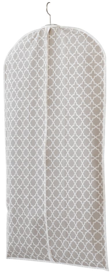 Housse courte pour vêtements taupe "Madison" 1 Compactor