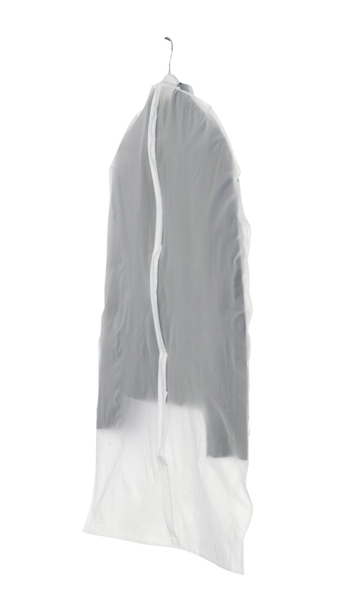 Housse courte pour vêtements transparente "Milky" 1 Compactor