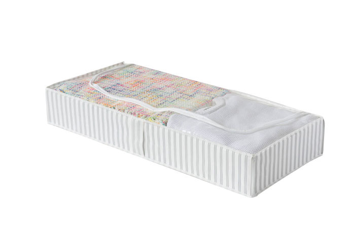 Housse de rangement dessous de lit grise "Anton" 1 Compactor