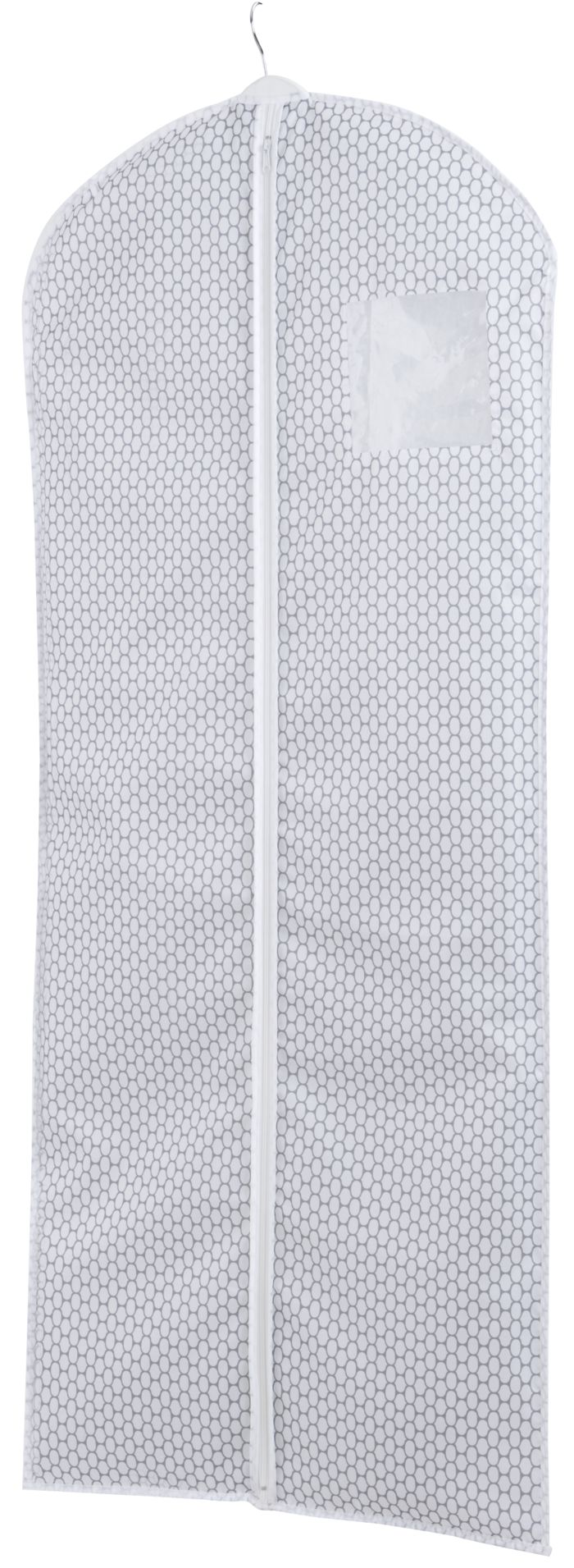 Housse longue pour vêtements grise "Meko" 1 Compactor