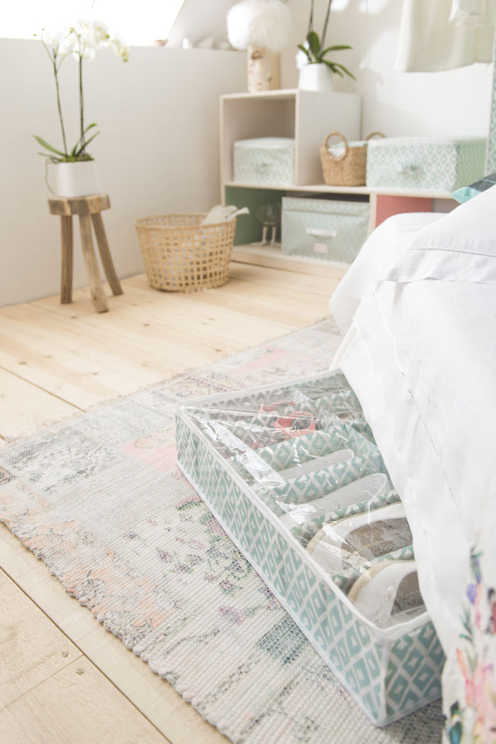 Housse de rangement pour chaussures verte "Daman" 2 Compactor