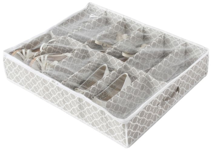 Housse de rangement pour chaussures taupe "Madison" 1 Compactor
