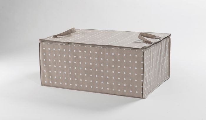 Housse de rangement pour couette marron "Rivoli" 1 Compactor