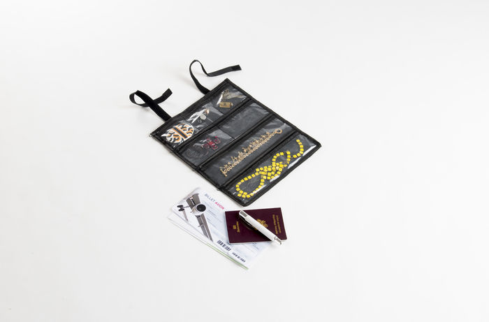 Housse de rangement pour bijoux noire "Jet" 1 Compactor