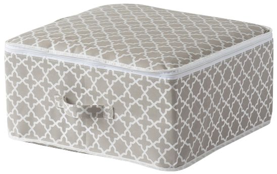 Housse de rangement zippée taupe "Madison" 1 Compactor