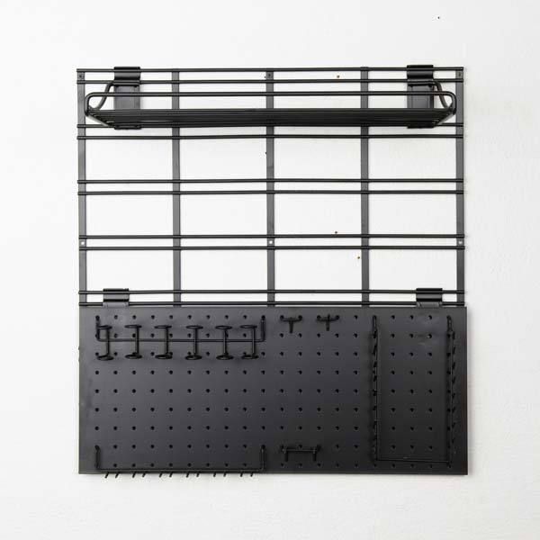 Kit de rangements muraux pour outils sur grille Walltech