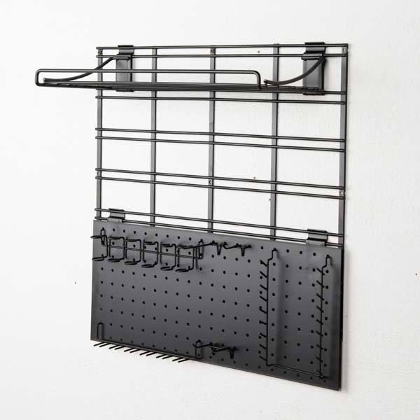 Kit de rangements muraux pour outils sur grille Walltech