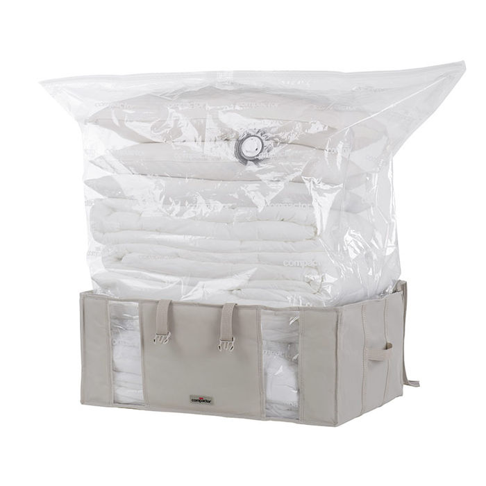 Lot Compactor "2.0" sous-vide : coffre rigide XL + housse souple XXL 2 Compactor