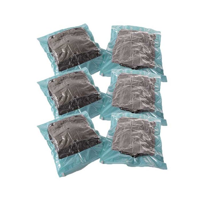 Lot de 6 sacs de compression manuelle "Roll-up" L 1 Compactor