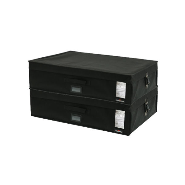 Lot de 2 coffres rigides Compactor "Infinity" XXL