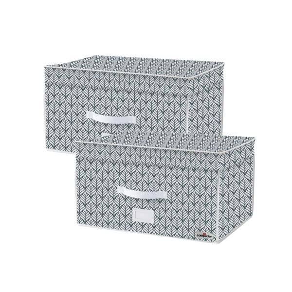 Lot de 2 coffres rigides Compactor "Missy" taille XL