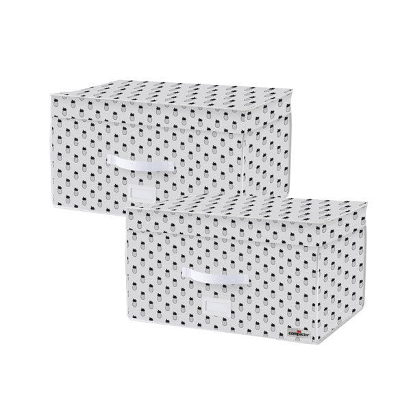 Lot de 2 coffres rigides Compactor "Tropic" XL